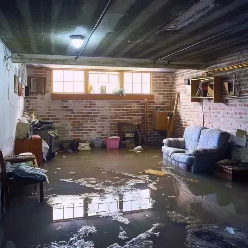 Flooded Basement Cleanup in Fair Plain, MI